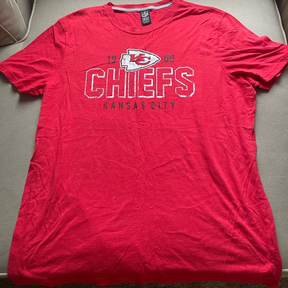 NFL Chiefs Red Short Sleeve Tee